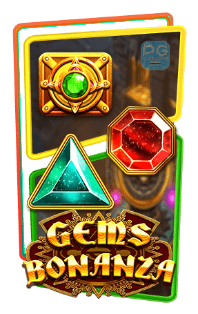 Gem bonanza กรอบเกมสล็อต pp
