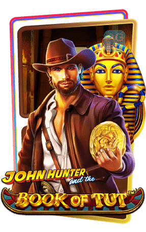 John Hunter and the book of Tut กรอบเกมส์ Pragmatic Play