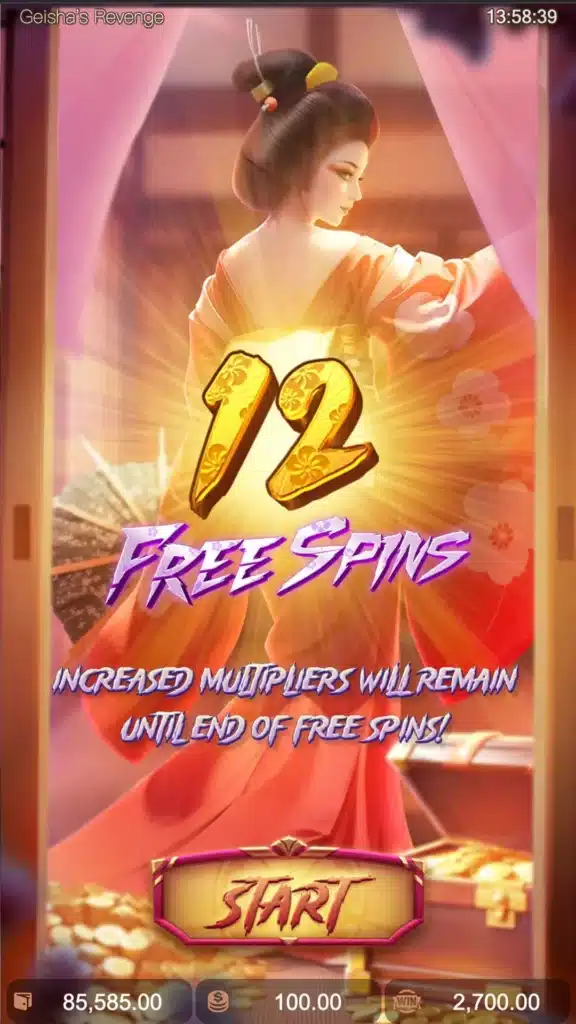 Geisha is Revenge slot
